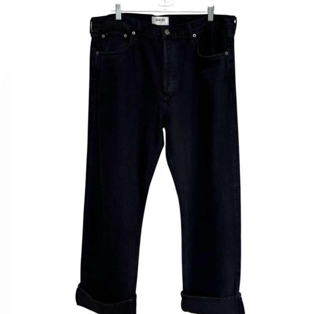 Agolde Fran Low Slung Easy Straight Jean